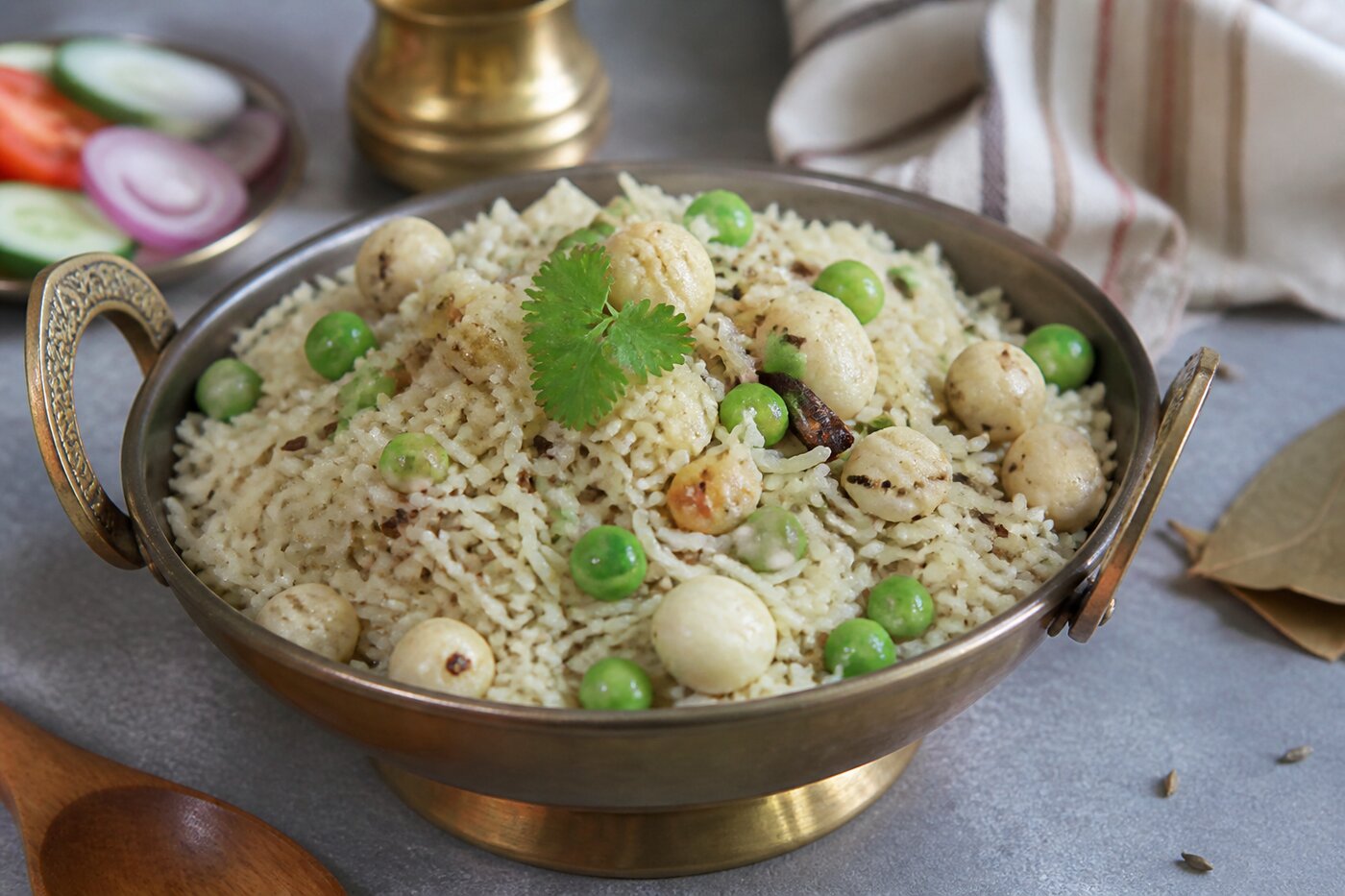 Makhana Pulao